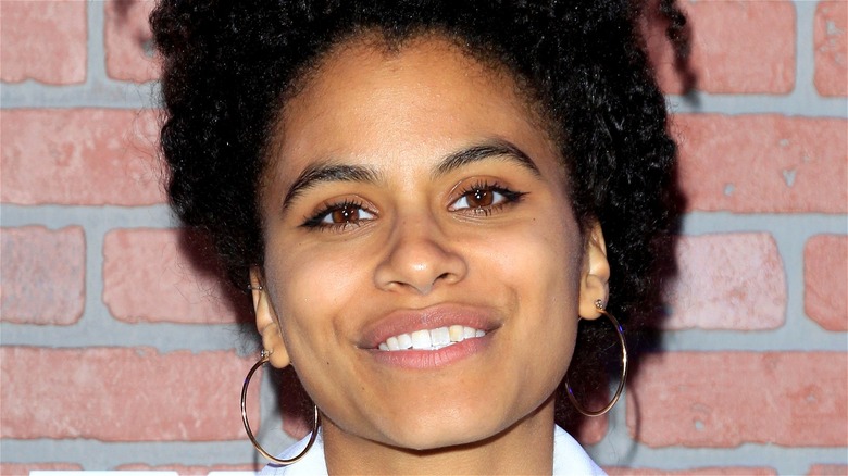 Zazie Beetz smiling