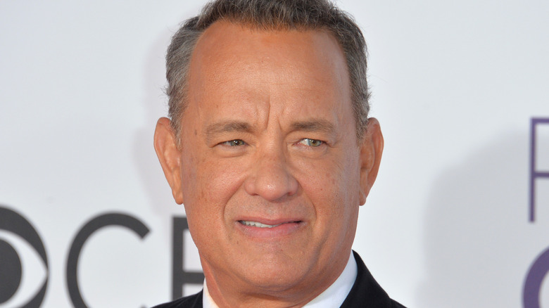 Tom Hanks smiling