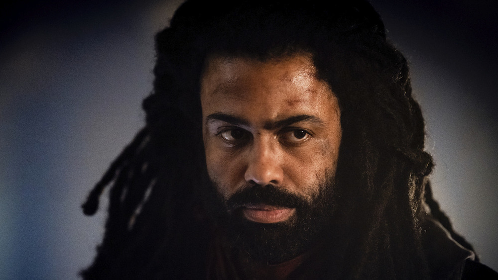 Daveed Diggs in close-up as Andre Layton on Snowpiercer