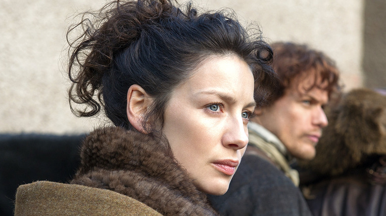 Caitriona Balfe and Sam Heughan