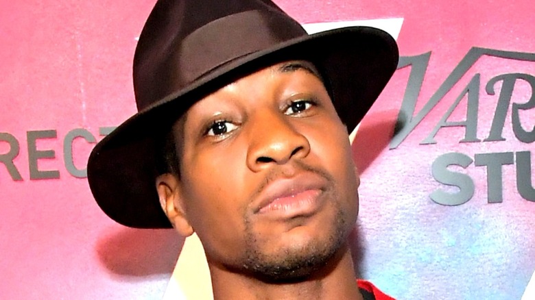 Jonathan Majors fedora