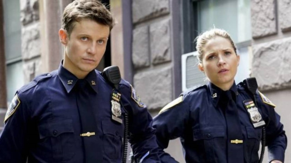 Will Estes as Jamie and Vanessa Ray as Eddie on Blue Bloods