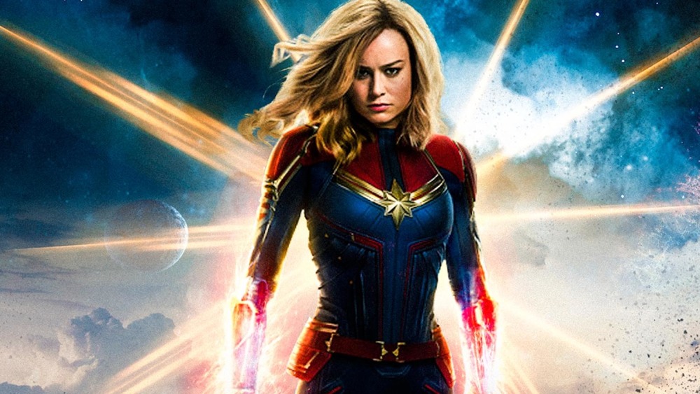 Brie Larson as Carol Danvers in Captain Marvel