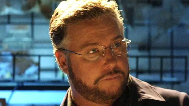 Gil Grissom in CSI with glasses