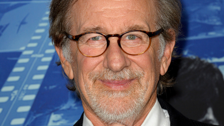 Steven Spielberg smiling