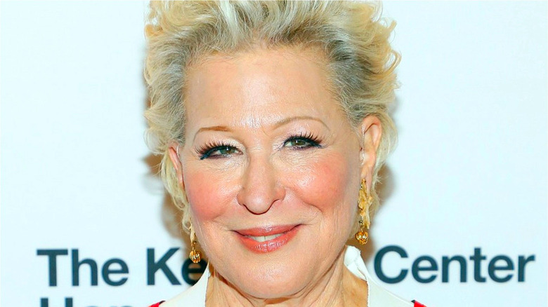 Bette Midler smiling