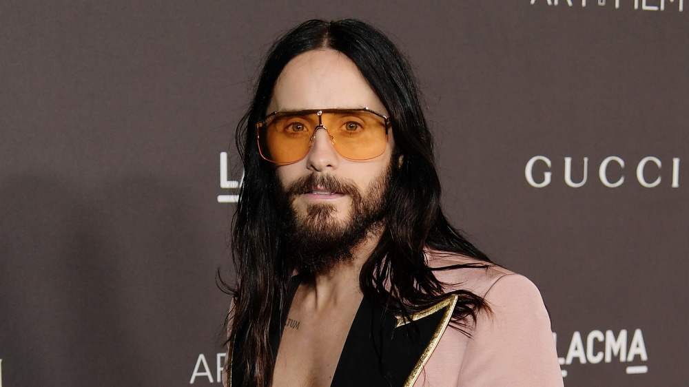 Jared Leto wearing sunglasses