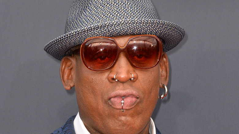 Dennis Rodman at the Comedy Central Roast