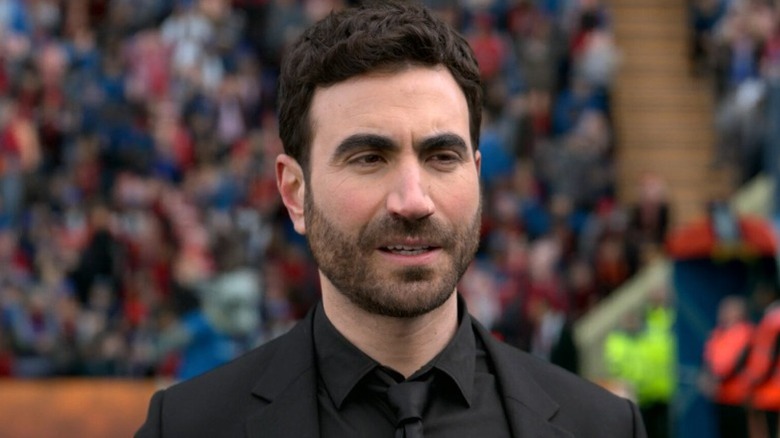 Roy Kent grimaces while talking