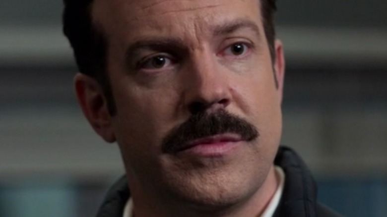 Ted Lasso raising an eyebrow