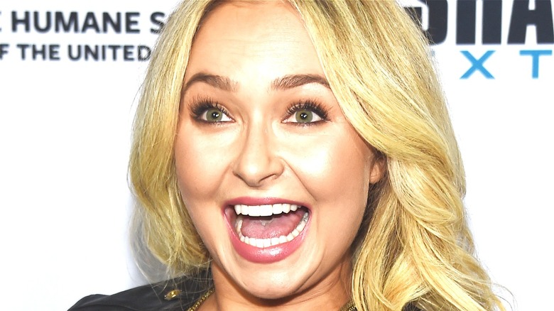 Hayden Panettiere smiling