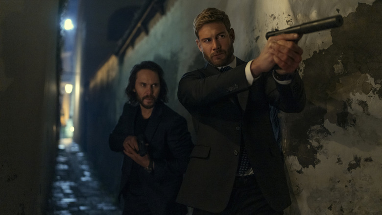 Ben Edwards and Raife Hastings on a mission at a nightclub (2025)