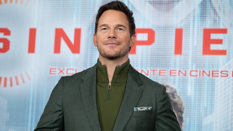 Chris Pratt on the red carpet in January 2026