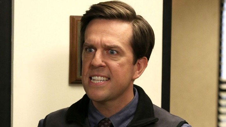 Andy looking outraged