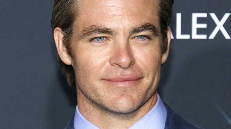 Chris Pine Face Smiling