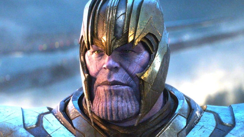 Thanos looking grim