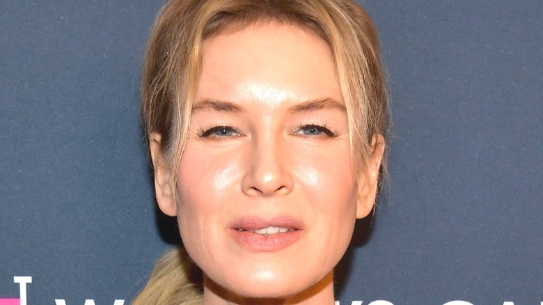 Renee Zellweger looking at camera