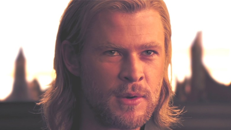 Thor talking in "Thor"