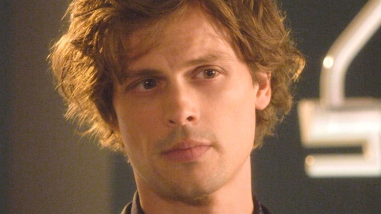 Spencer Reid looking on