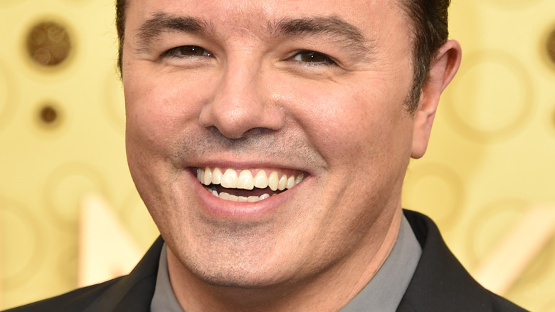 Seth MacFarlane wearing glasses 