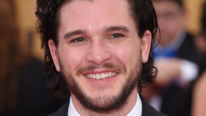 Kit Harington smiles