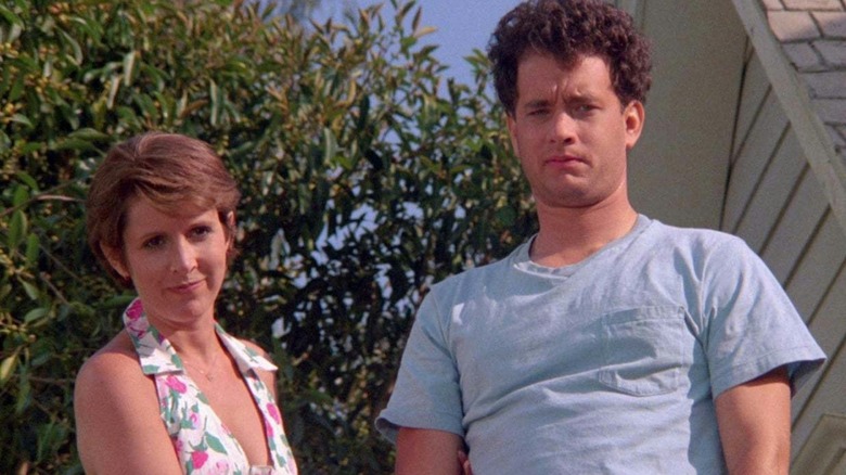 Carrie Fisher and Tom Hanks in The 'Burbs