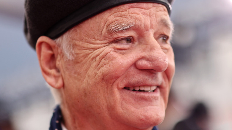 Bill Murray wearing a hat