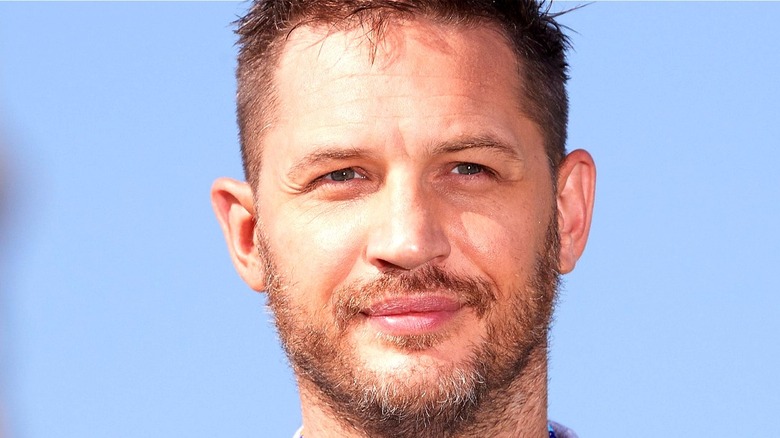 Tom Hardy smiling