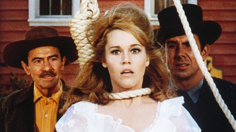 Jane Fonda in noose 