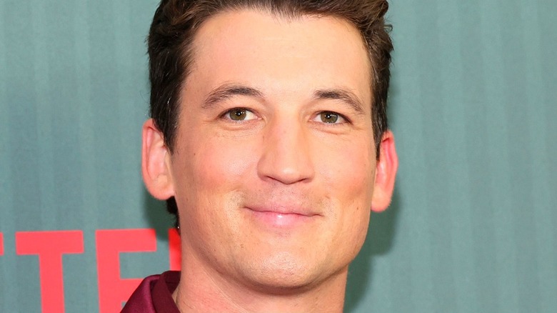 Miles Teller at a premiere