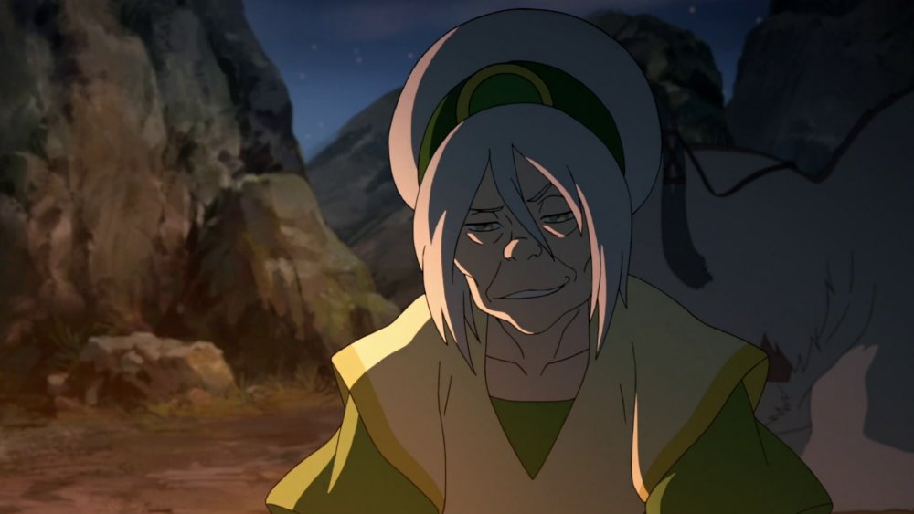 Toph Beifong in The Legend of Korra