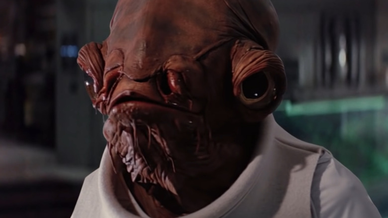 Admiral Ackbar in The Last Jedi