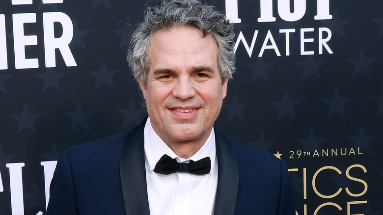 Mark Ruffalo smiling