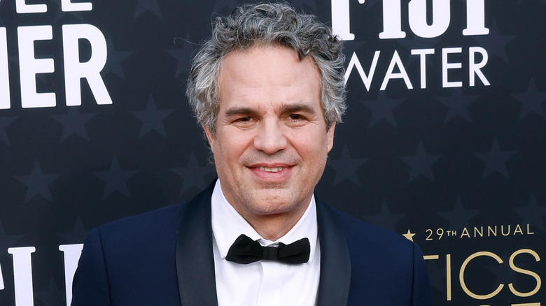 Mark Ruffalo smiling