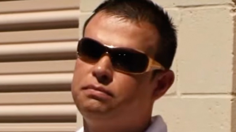 Mark Balelo wearing sunglasses