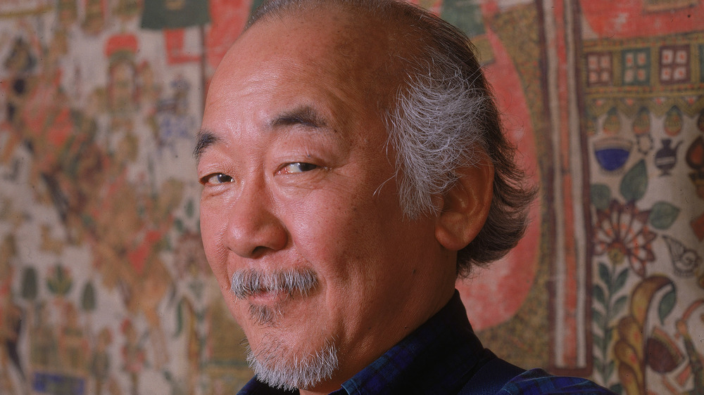 Pat Morita smiling