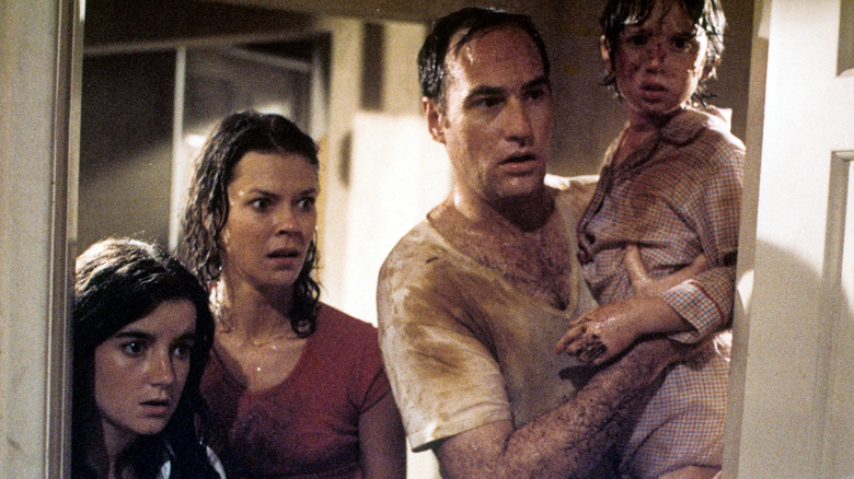 The Freelings frantically search for Carol Ann in 'Poltergeist' (1982)