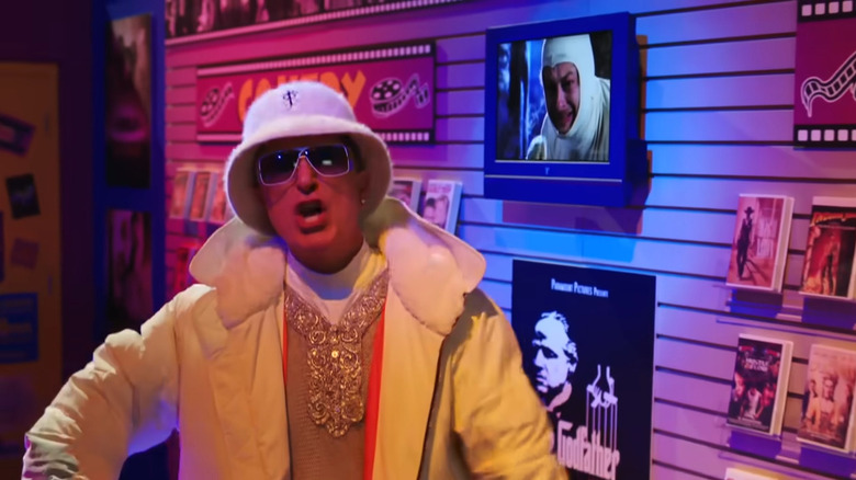 Stephen Colbert rapping on "The Late Show with Stephen Colbert" (2015-present)