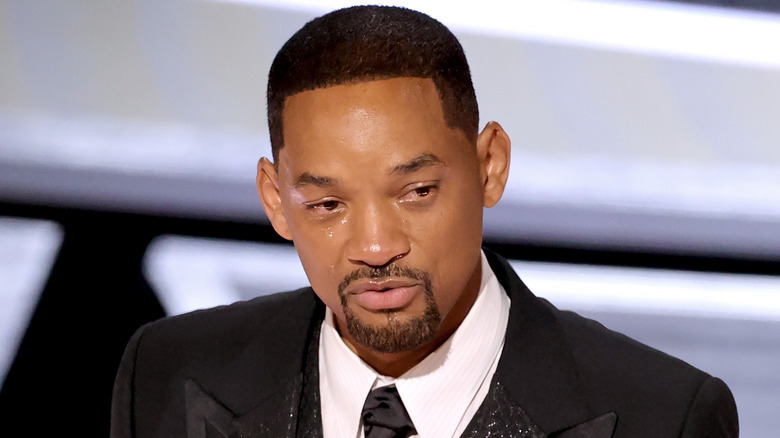 Will Smith crying