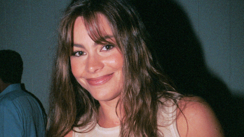 Sofia Vergara smiles