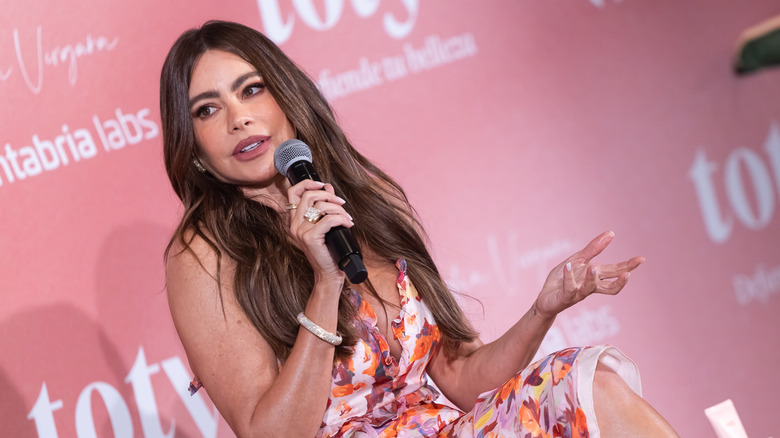 Sofia Vergara at a panel