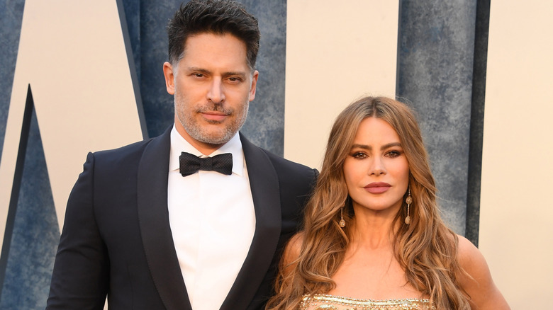 Sofia Vergara and Joe Manganiello on the red carpet