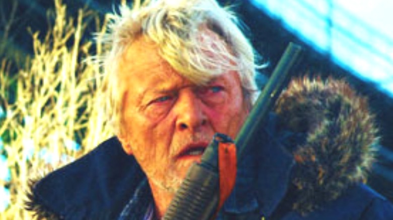 Rutger Hauer in Hobo With a Shotgun