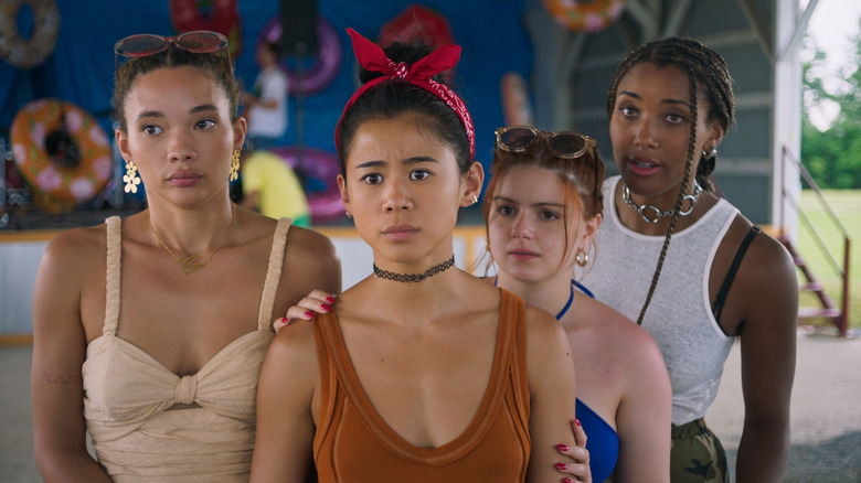 Kai and friends looking concerned