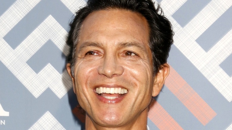 Benjamin Bratt smiling