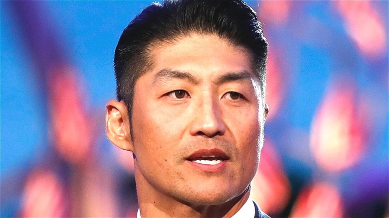 Brian Tee on red carpet