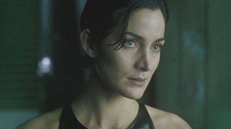 Carrie-Anne Moss as Trinity in The Matrix