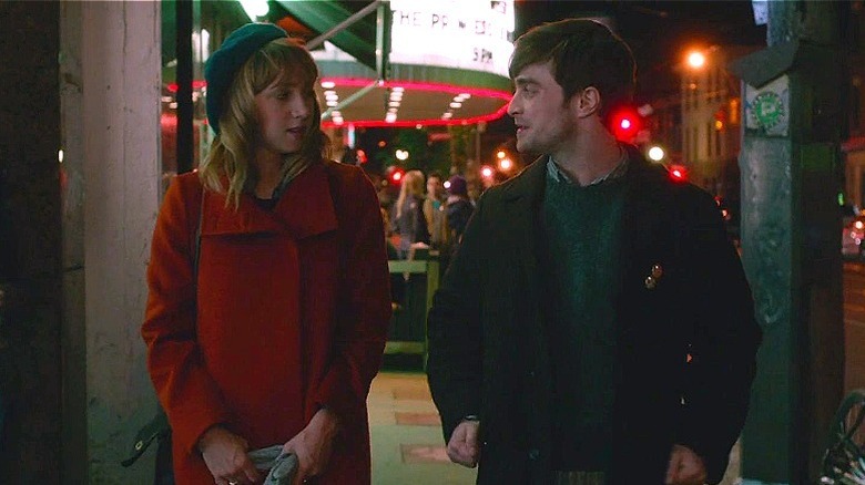 Radcliffe and Kazan walking together