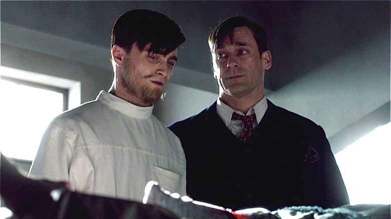 Daniel Radcliffe and Jon Hamm