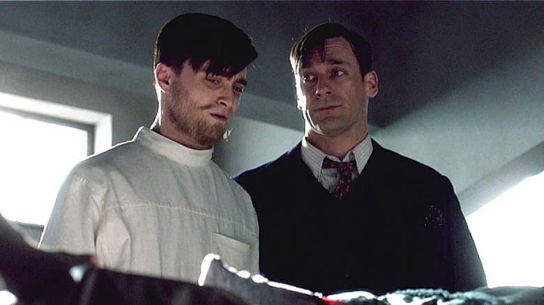 Daniel Radcliffe and Jon Hamm